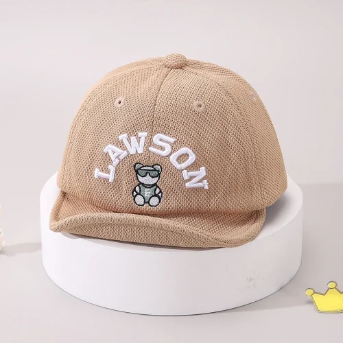 Mũ lưỡi trai mềm thêu chữ Lawson cực cá tính