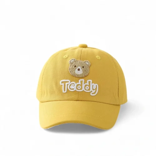 Mũ lưỡi trai cho bé thêu hình TEDDY dễ thương - Ảnh 2