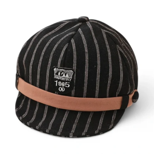 Mũ nồi kẻ sọc phong cách cổ điển 1995