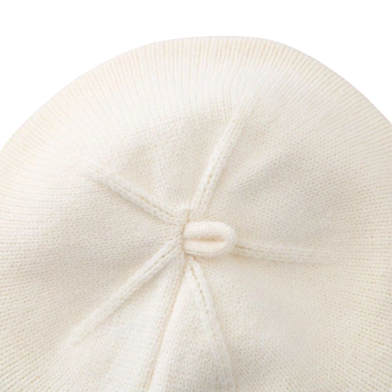 Mũ nồi len đính hoa cá tính cho bé gái - Ảnh 3