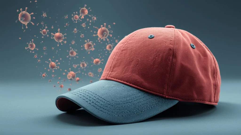 Nguyên nhân gây mùi cho mũ