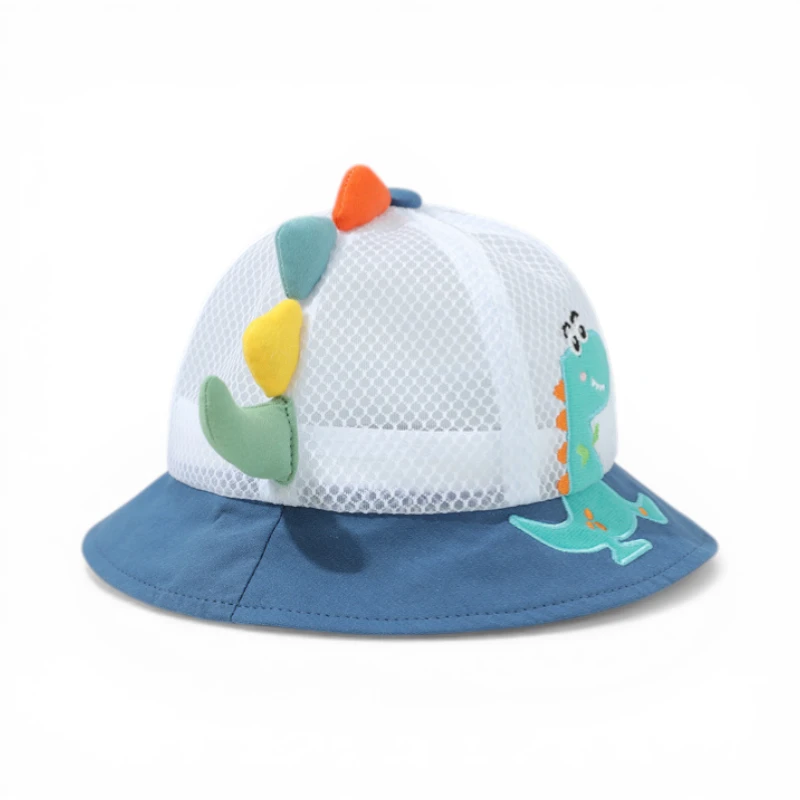 Mũ bucket lưới Khủng Long T-rex 3D siêu thoáng khí cho bé - Ảnh 5