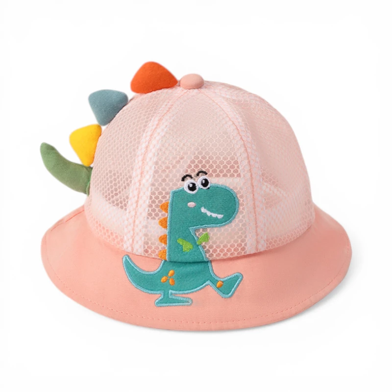 Mũ bucket lưới Khủng Long T-rex 3D siêu thoáng khí cho bé - Ảnh 3