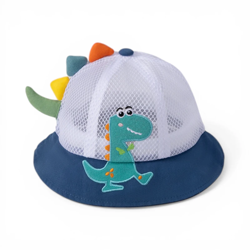 Mũ bucket lưới Khủng Long T-rex 3D siêu thoáng khí cho bé